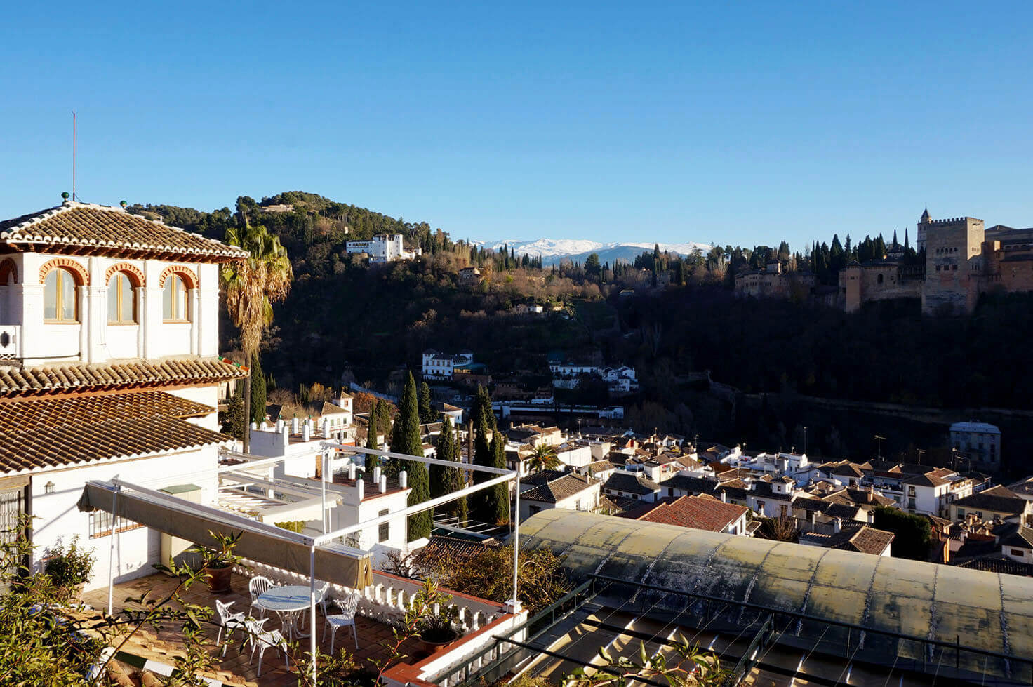View of Alhambra from Albaicin