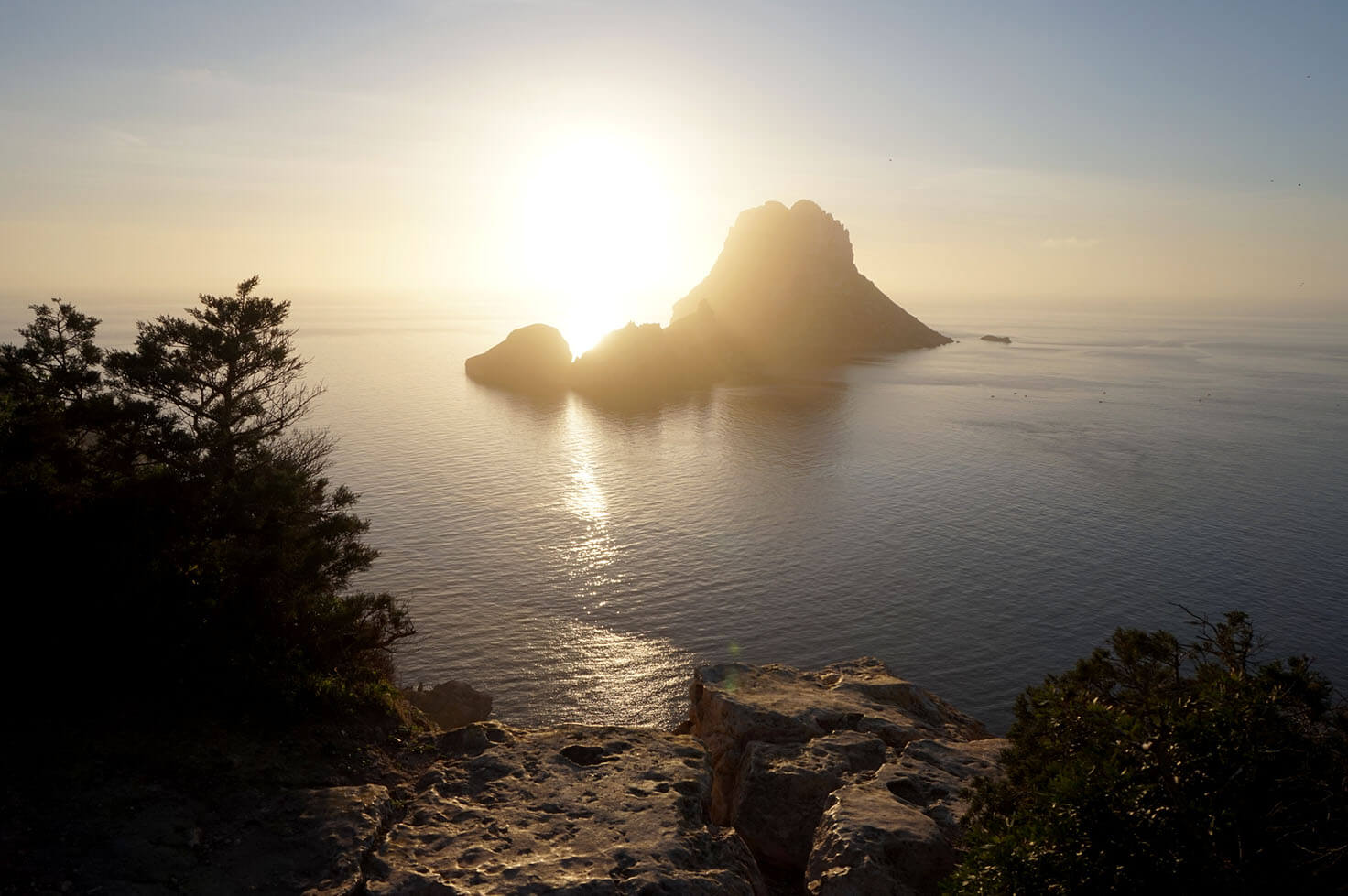 Es Vedrà at sunset